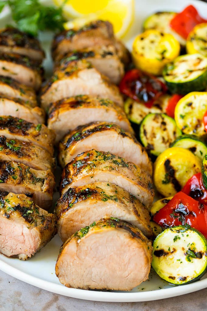 Roasted Pork Tenderloin menu